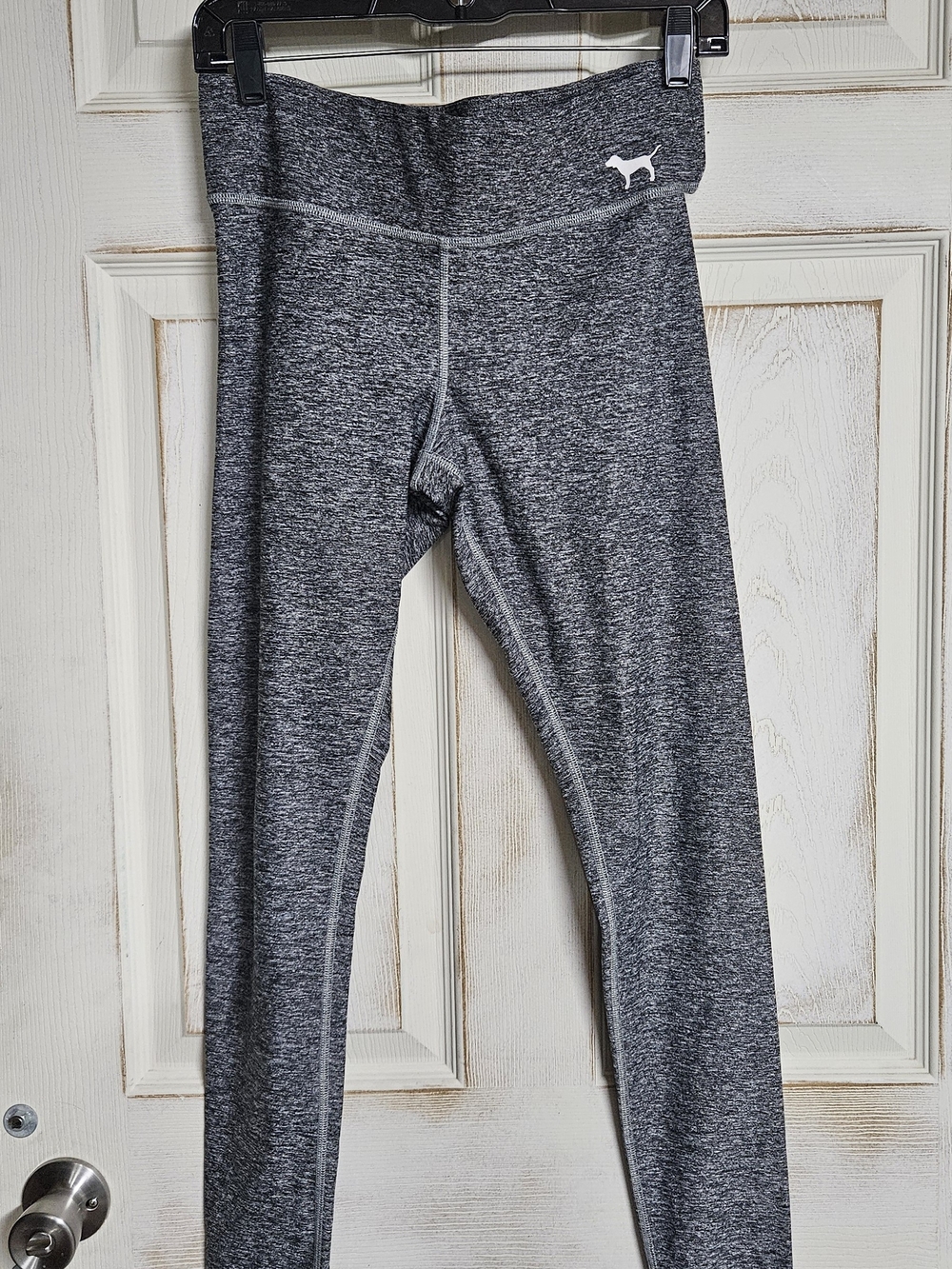 PINK Victoria's Secret Gray Marled Womans Leggings